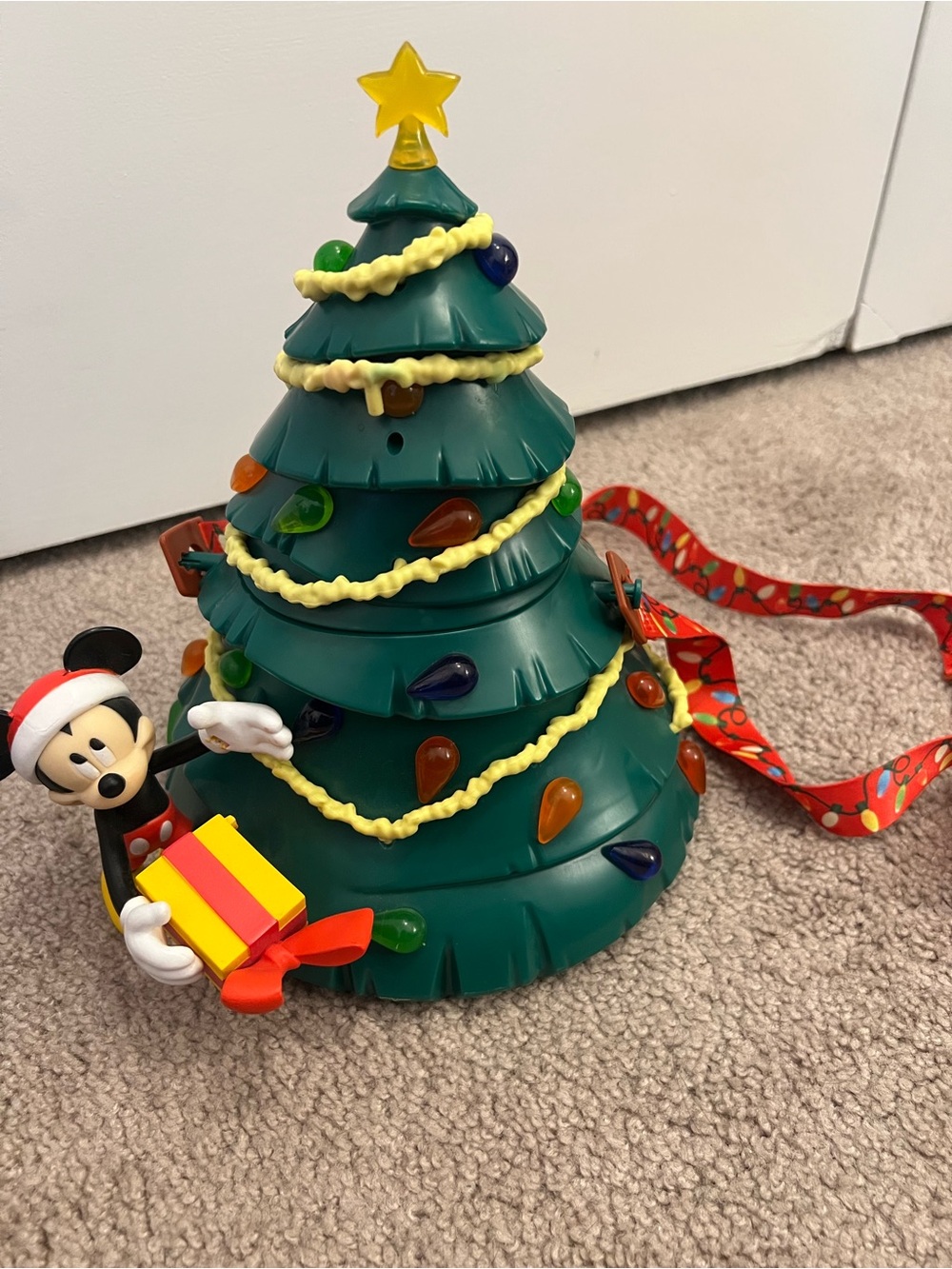 Disney Mickey Mouse Christmas Tree Popcorn bucket